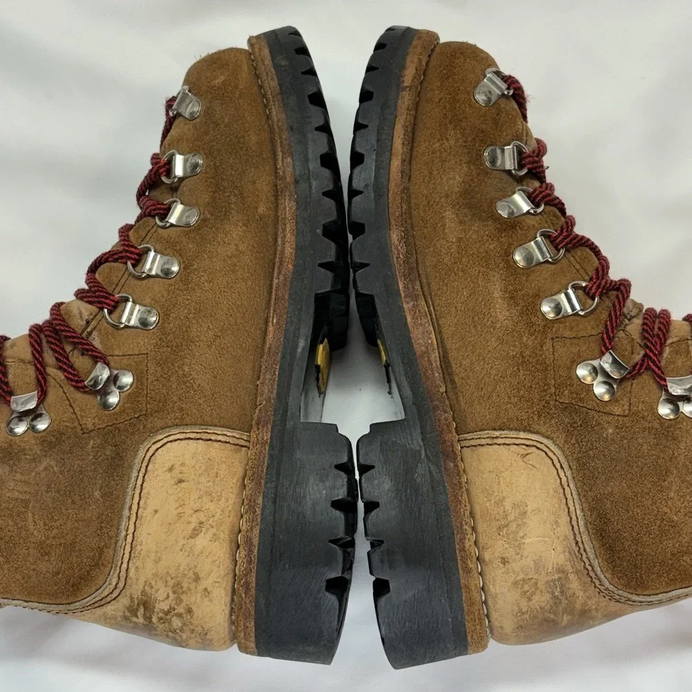 Vintage Dexter Mountaineer‎ Alpine Hiking Boots Men's 6 Women's 7 USA